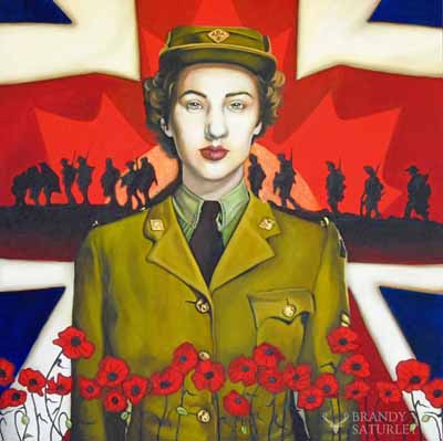 remembrance day painting