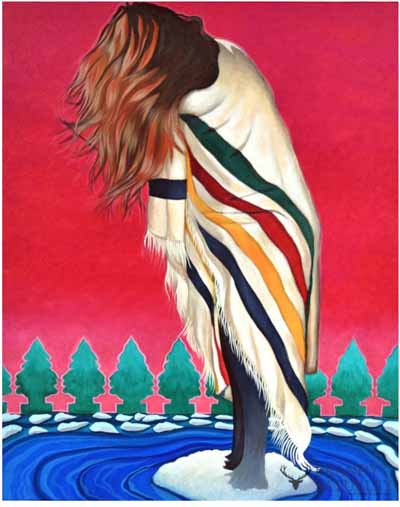 Hudson's Bay Blanket Paintings