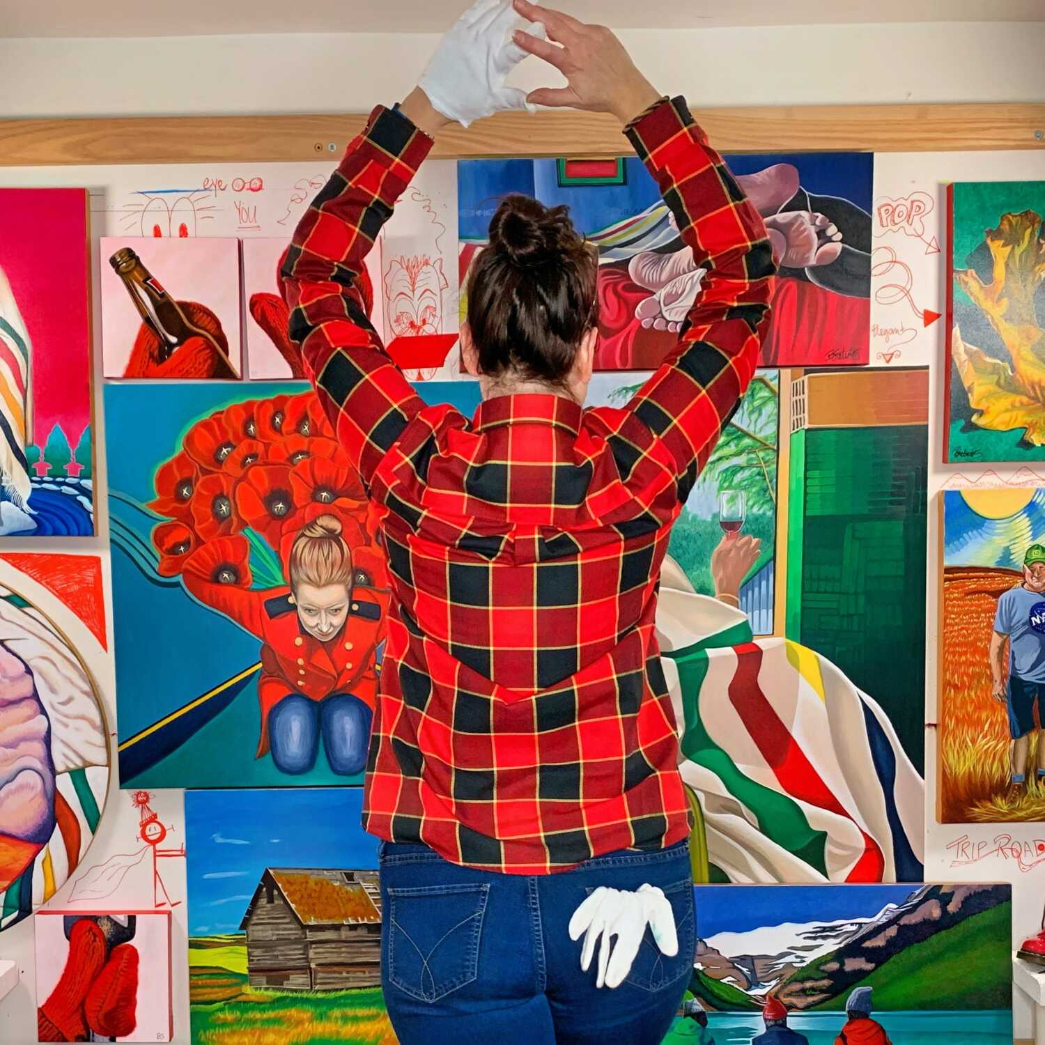 Home Show Art Show Canadian pop art