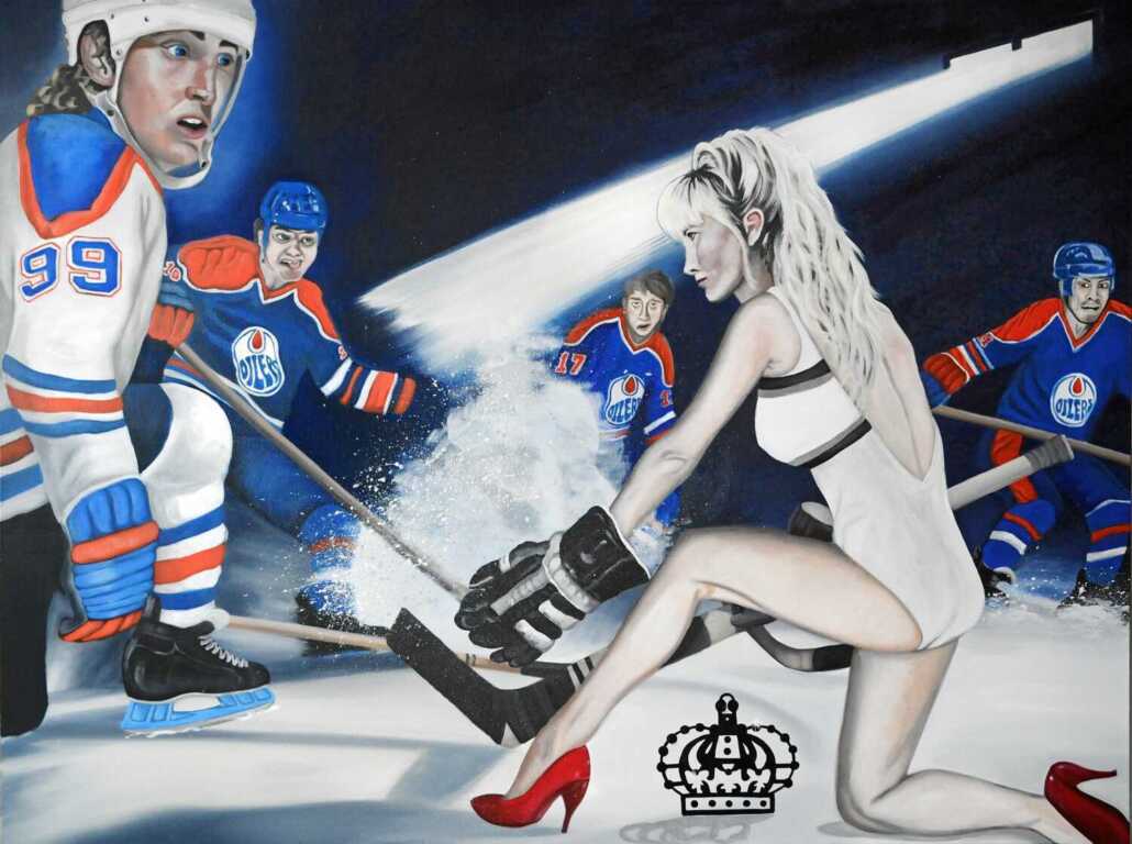 wayne gretzky painting