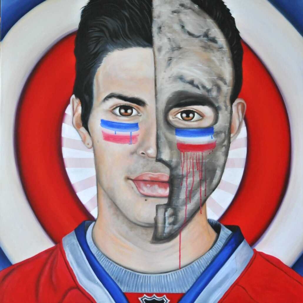 hockey paintings