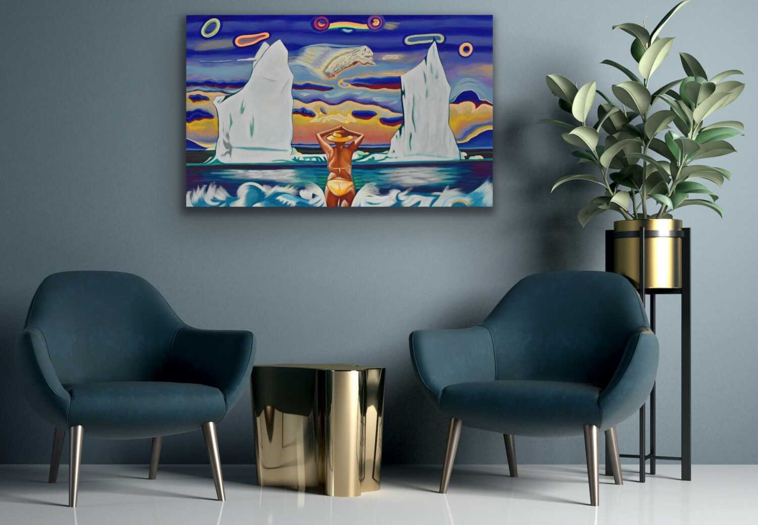 Polar Bear Paintings - The Art of Brandy Saturley