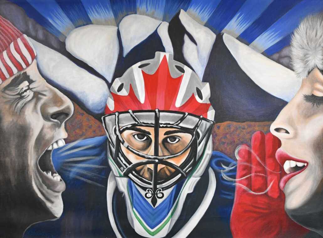 olympic hockey painting