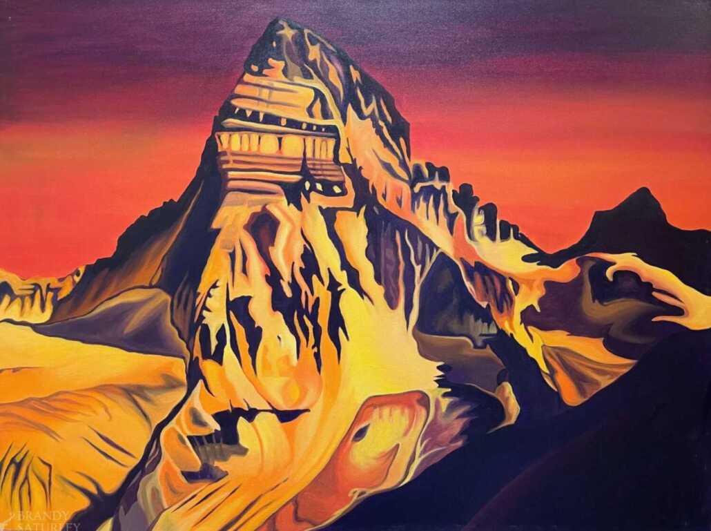 mountain paintings