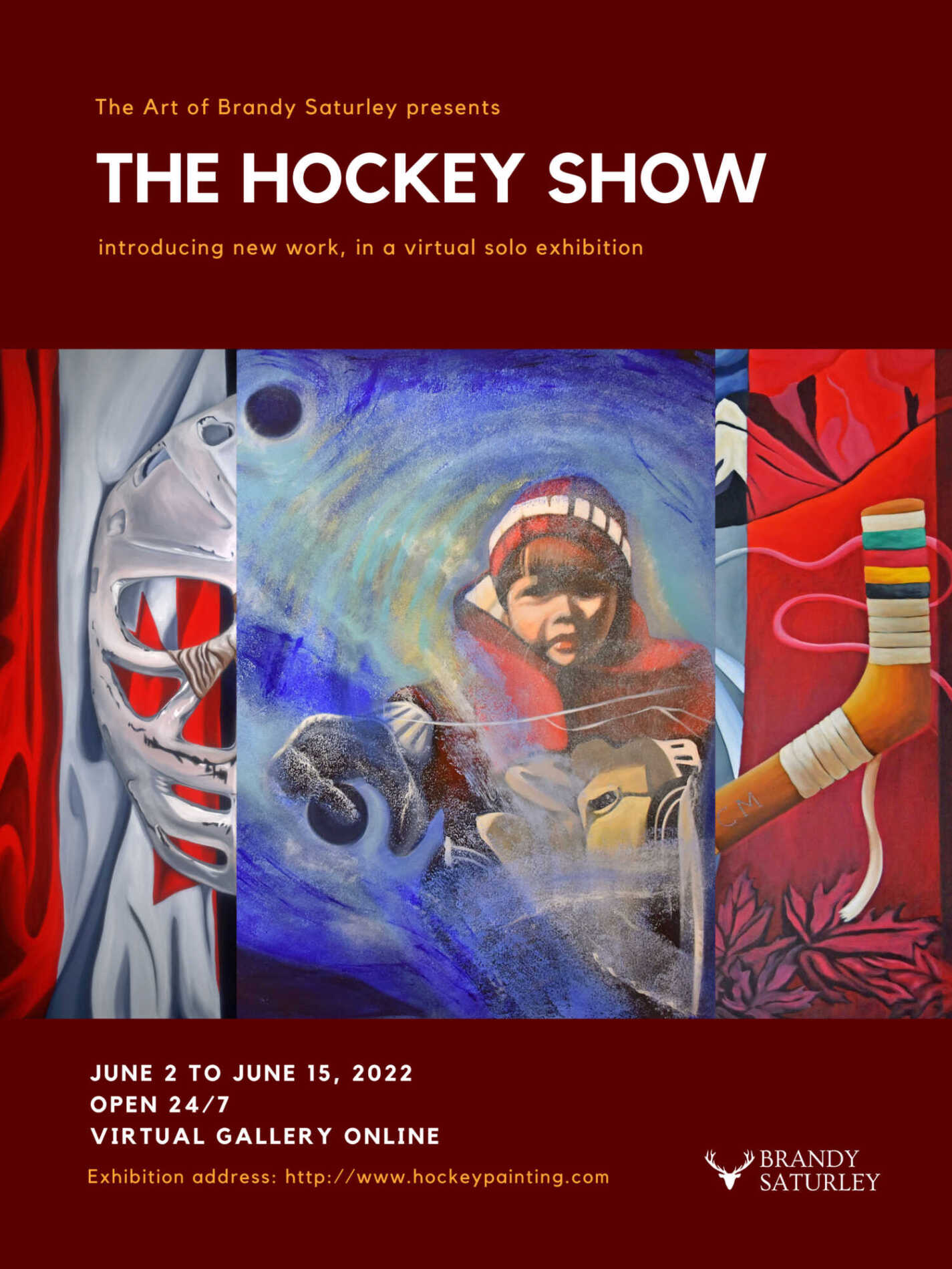 hockey art show