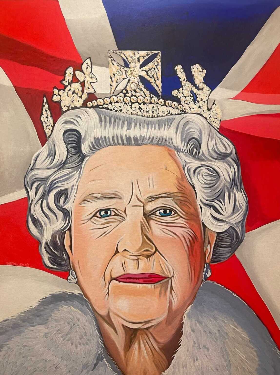 Queen Elizabeth II Paintings The Art Of Brandy Saturley queen-elizabeth-ii-paintings-the-art-of-brandy-saturley