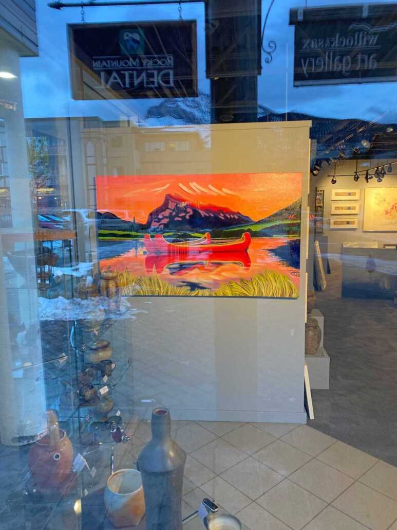 Art in Banff Canada