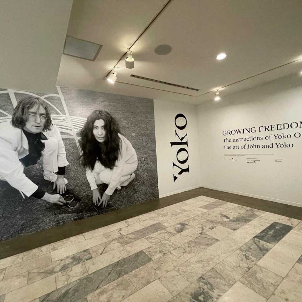 yoko ono growing freedom