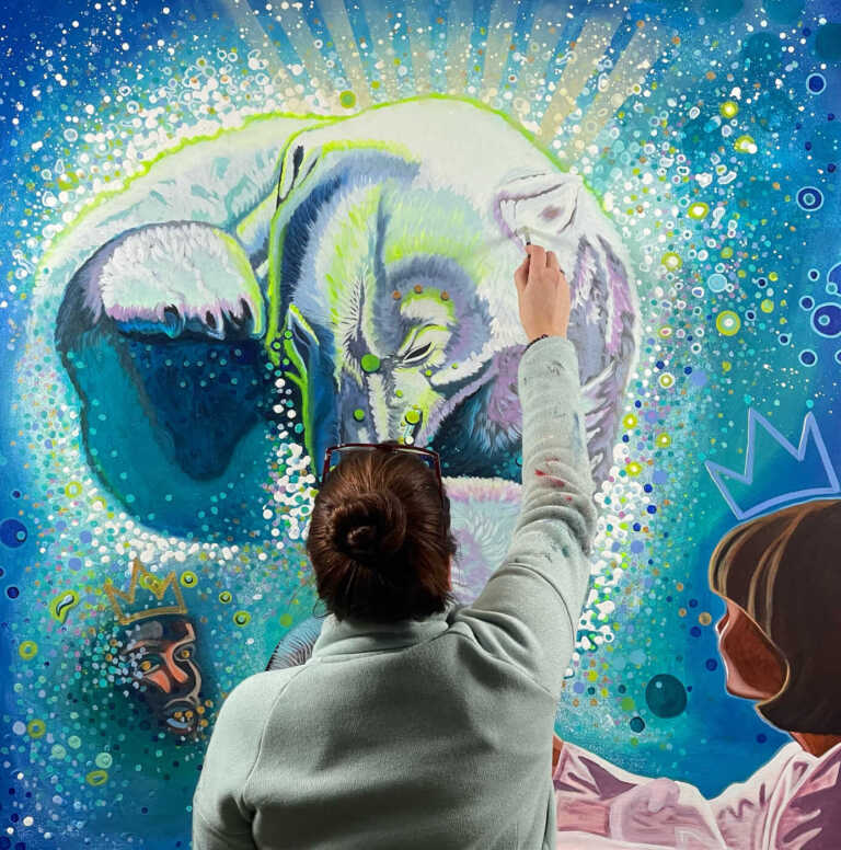 Art Celebrating Polar Bears - The Art of Brandy Saturley