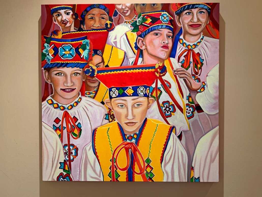 Portrait of Ukrainian Dancers