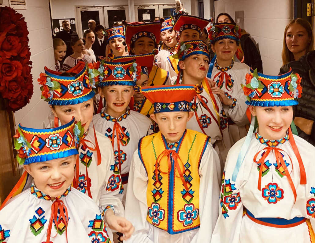 Portrait of Ukrainian Dancers