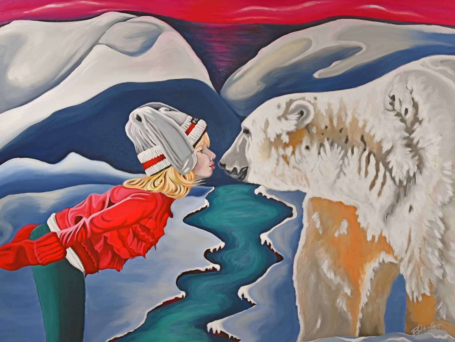 I Am The Polar Bear - The Art of Brandy Saturley