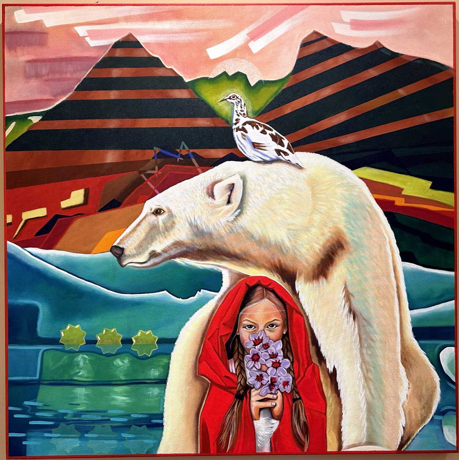 Contemporary Polar Bear Paintings