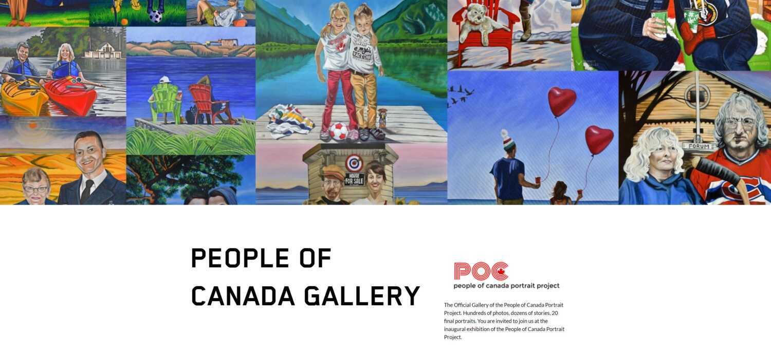 Engaging Canada Portrait Project