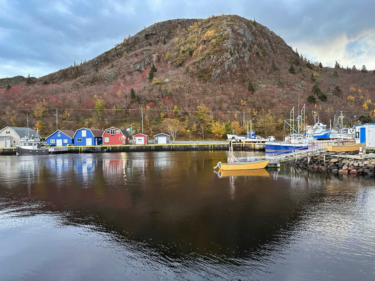 Painting Dory Boats of Newfoundland