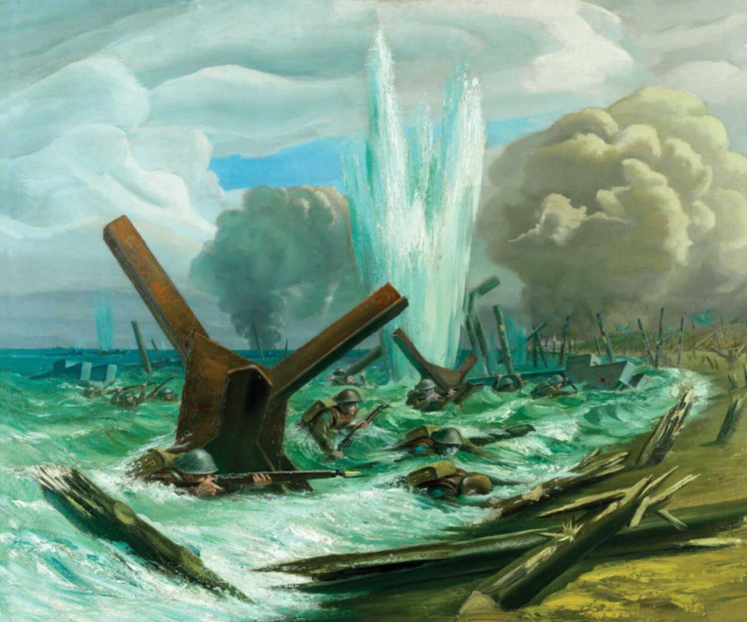 D-Day Artist Orville Fisher