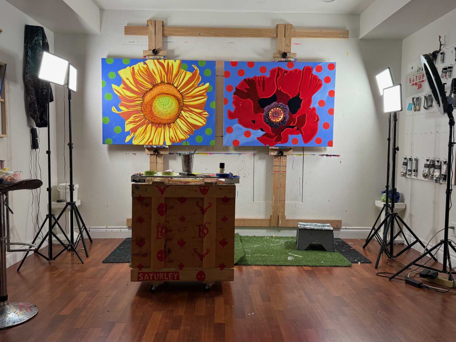 New Floral Paintings