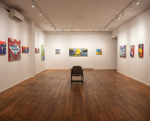 art opening in Newfoundland