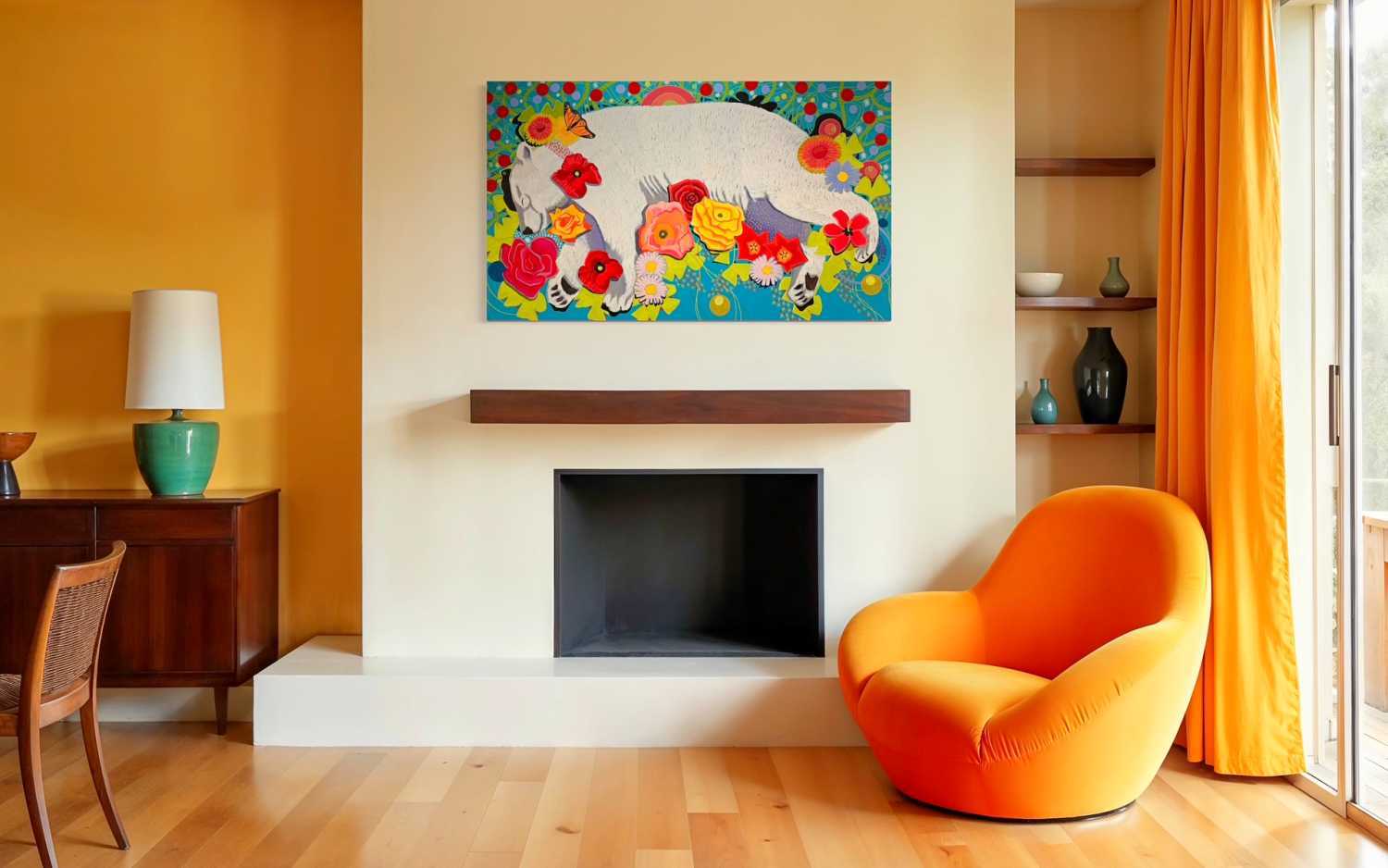 New Polar Bear Painting