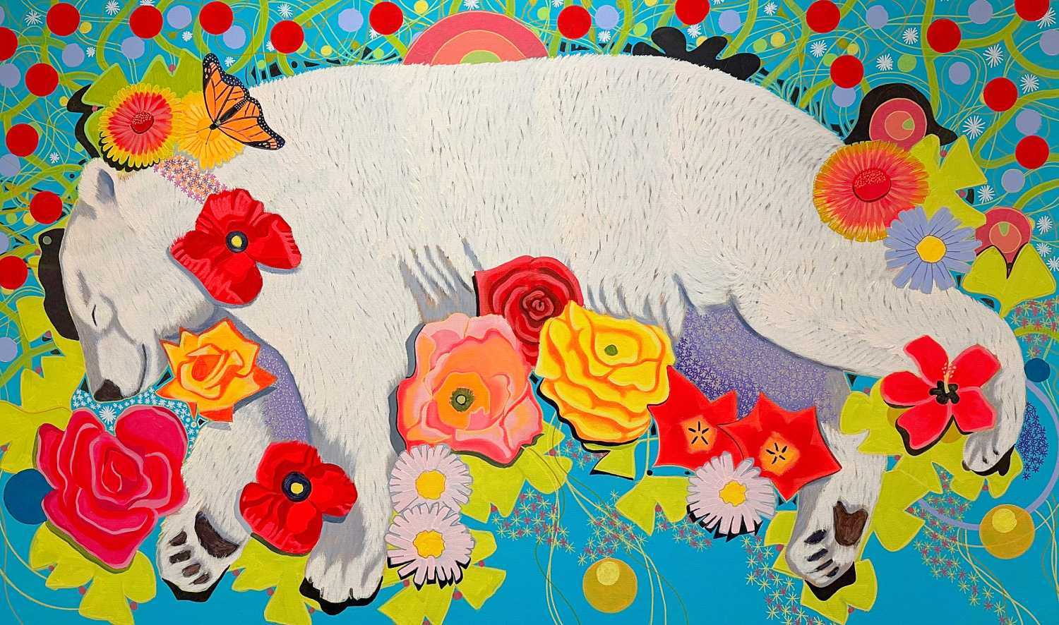New Polar Bear Painting