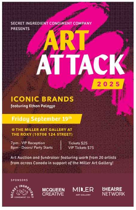 Arts Fundraiser in Edmonton