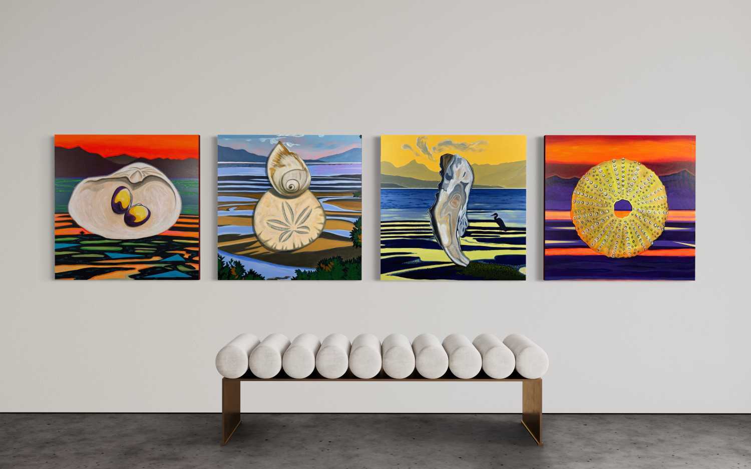 Still Life Shells Paintings