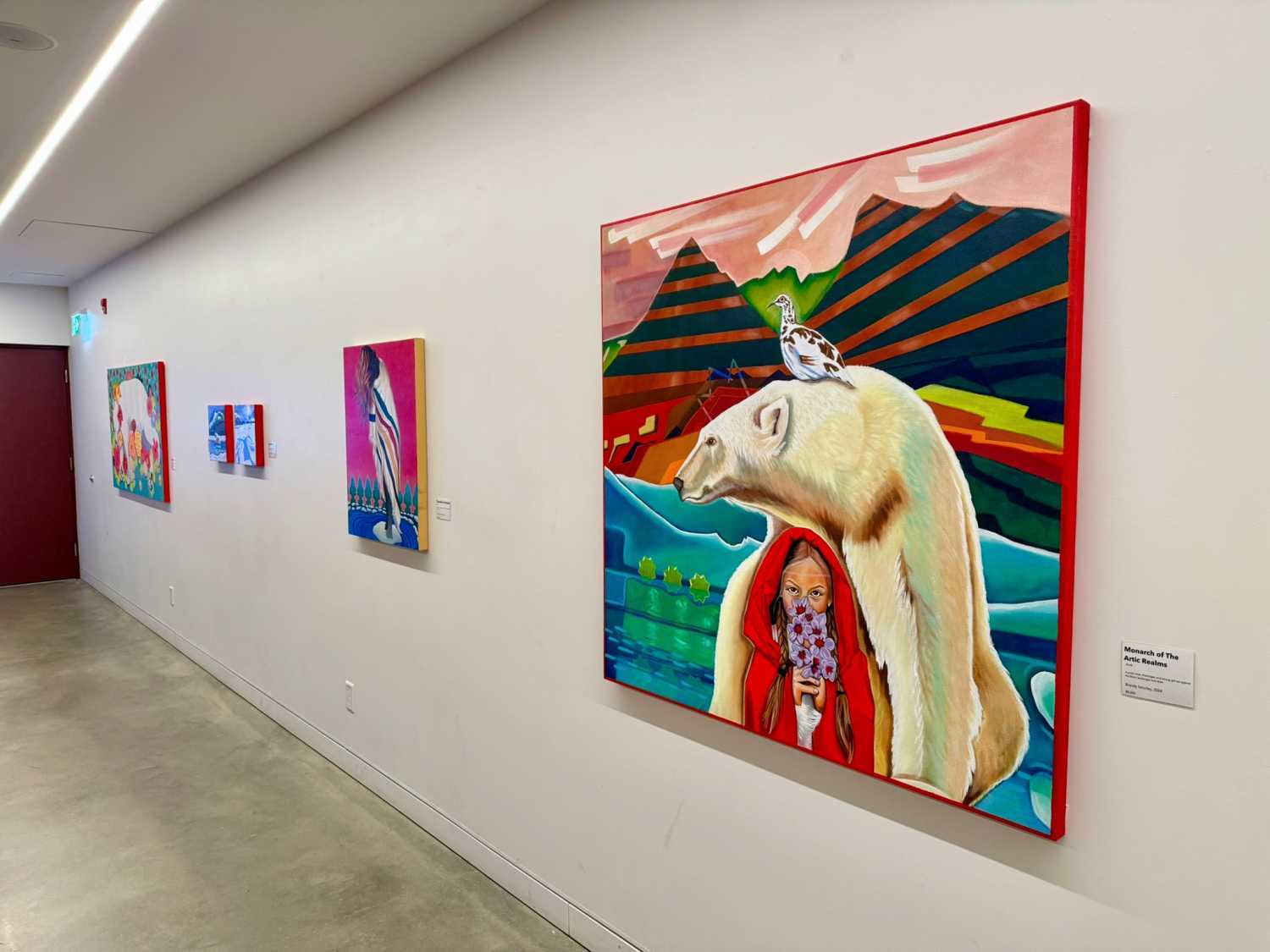 Brandy Saturley at Miller Art Gallery