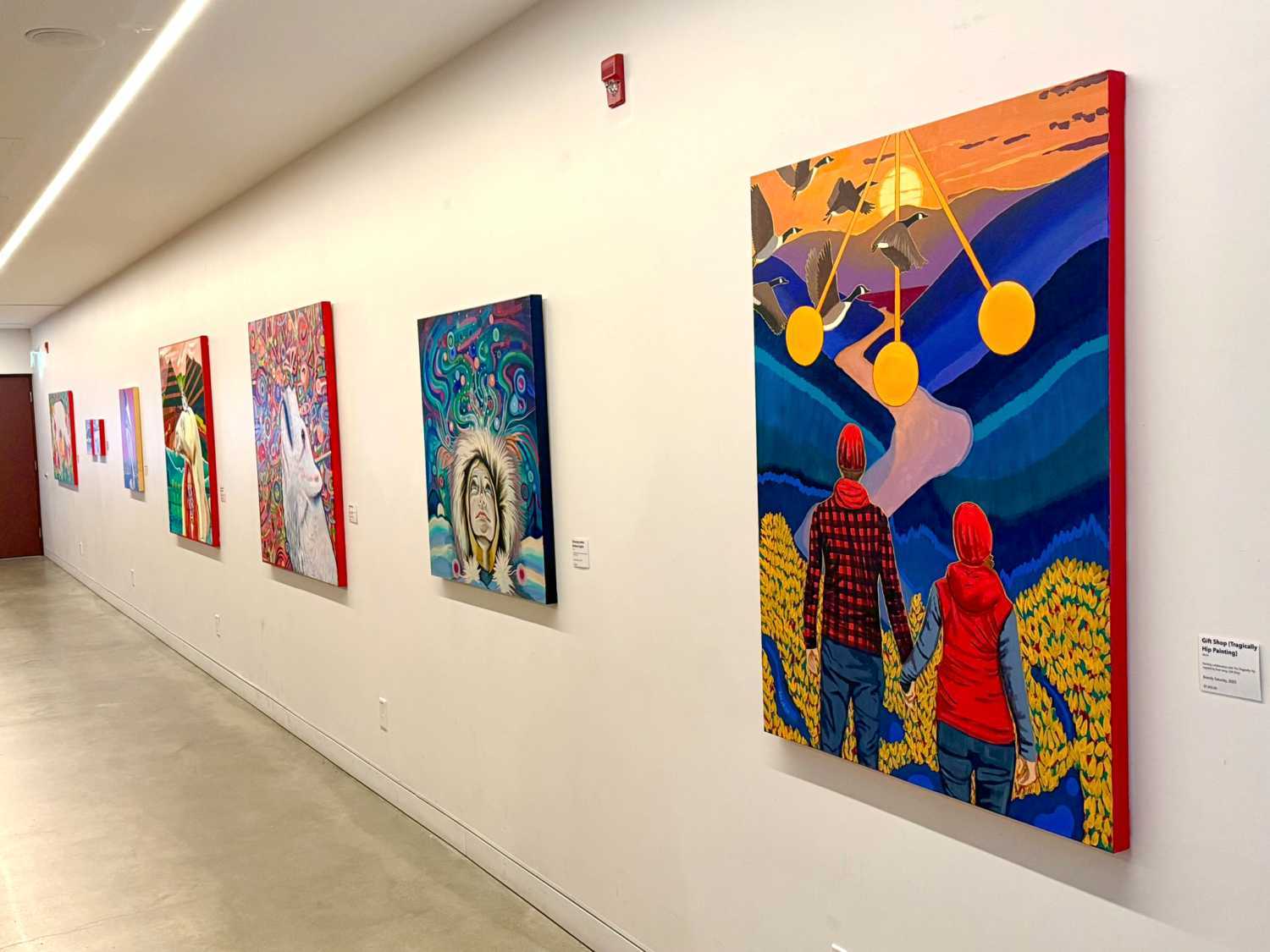 Brandy Saturley at Miller Art Gallery