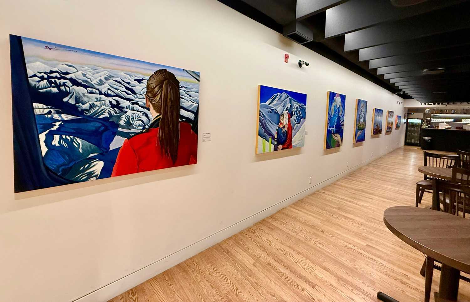 Brandy Saturley at Miller Art Gallery