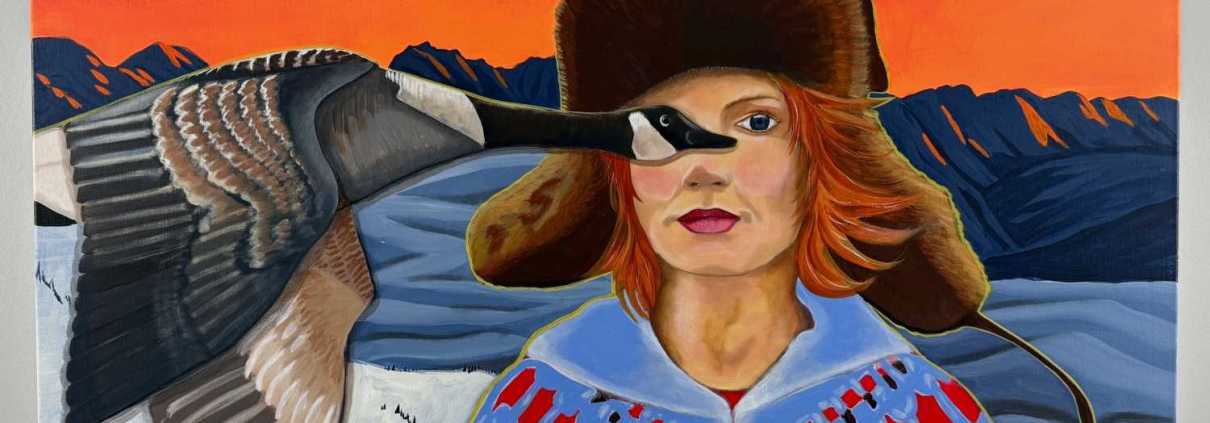 Canada Goose Painting