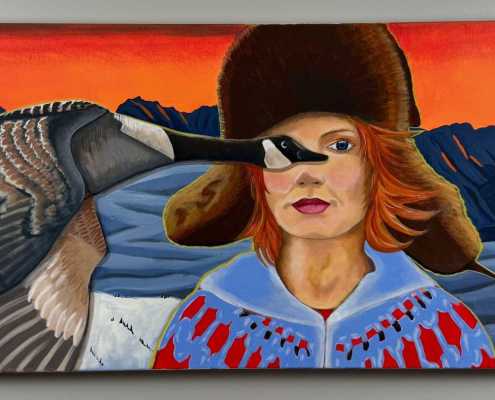 Canada Goose Painting