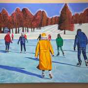 skaters painting The Art of Winter