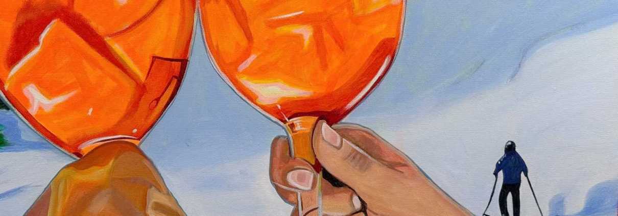 New Skiing Paintings