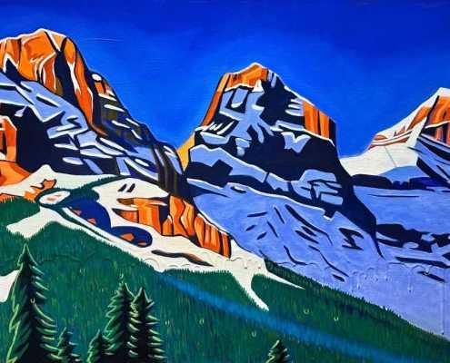 Mountain Paintings in Canada