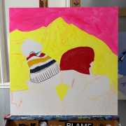 making a painting Making An Acrylic Painting