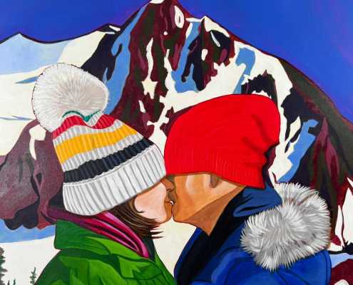 Snowy Paintings Celebrating Winter