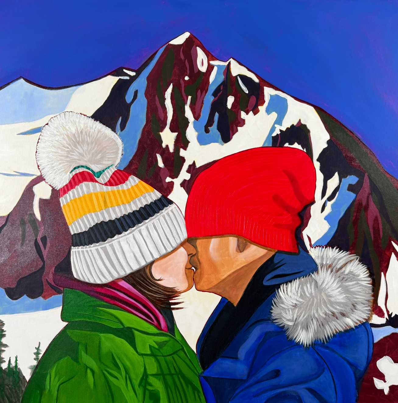 Snowy Paintings Celebrating Winter