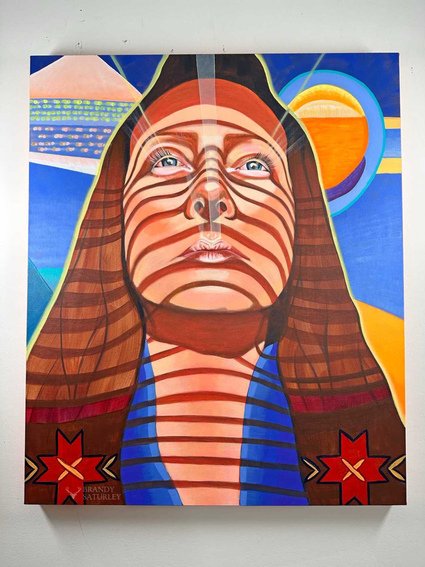 anadian Landscape Inspired Portrait