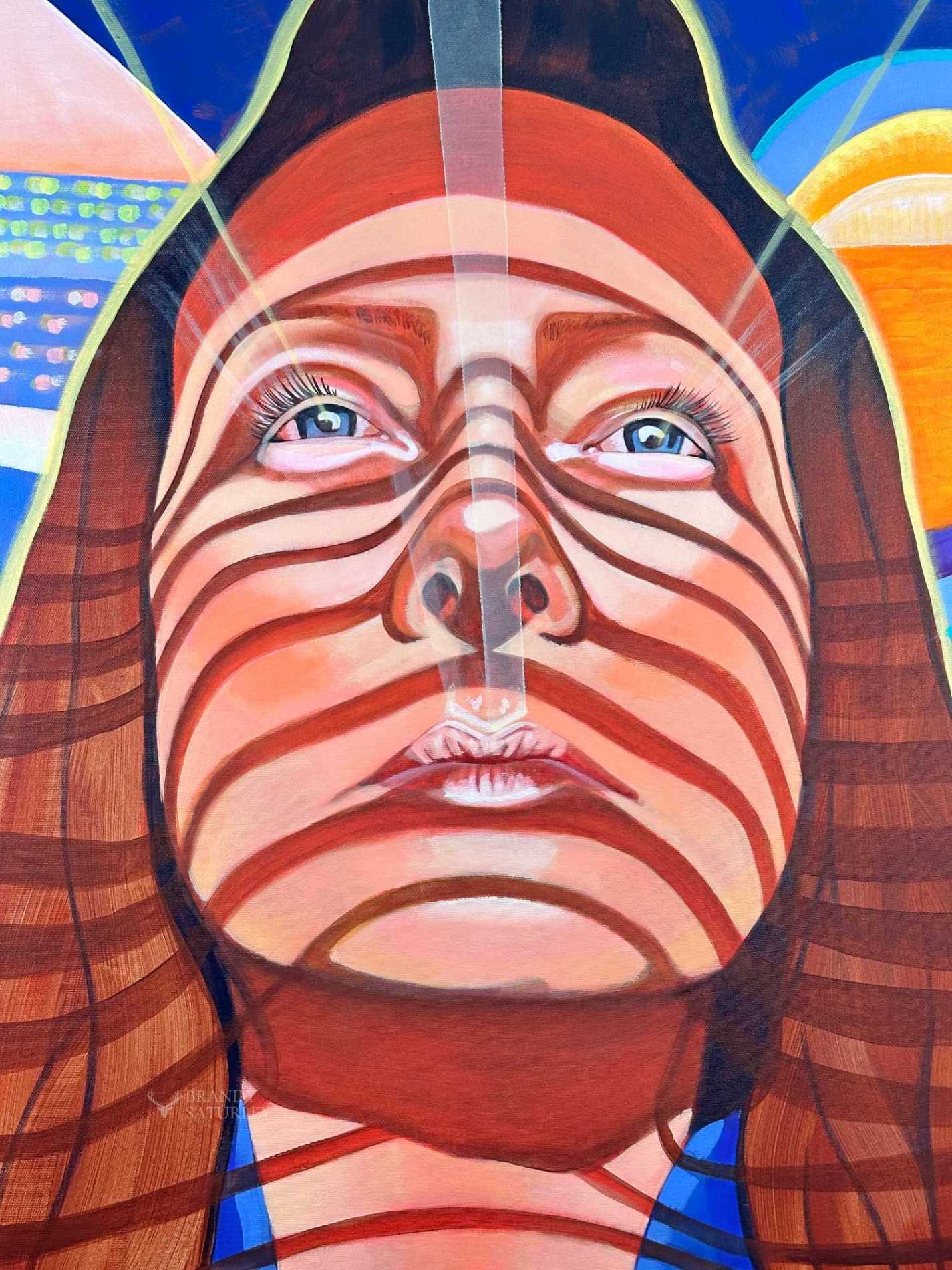 anadian Landscape Inspired Portrait