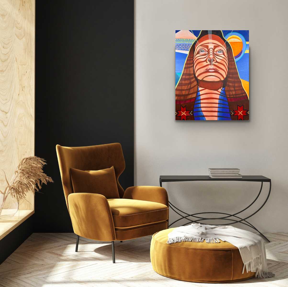 anadian Landscape Inspired Portrait