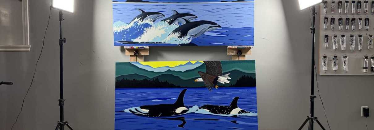 Painting The Salish Sea