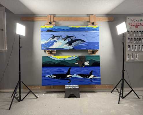 Painting The Salish Sea