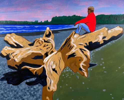 Painting West Coast Beaches