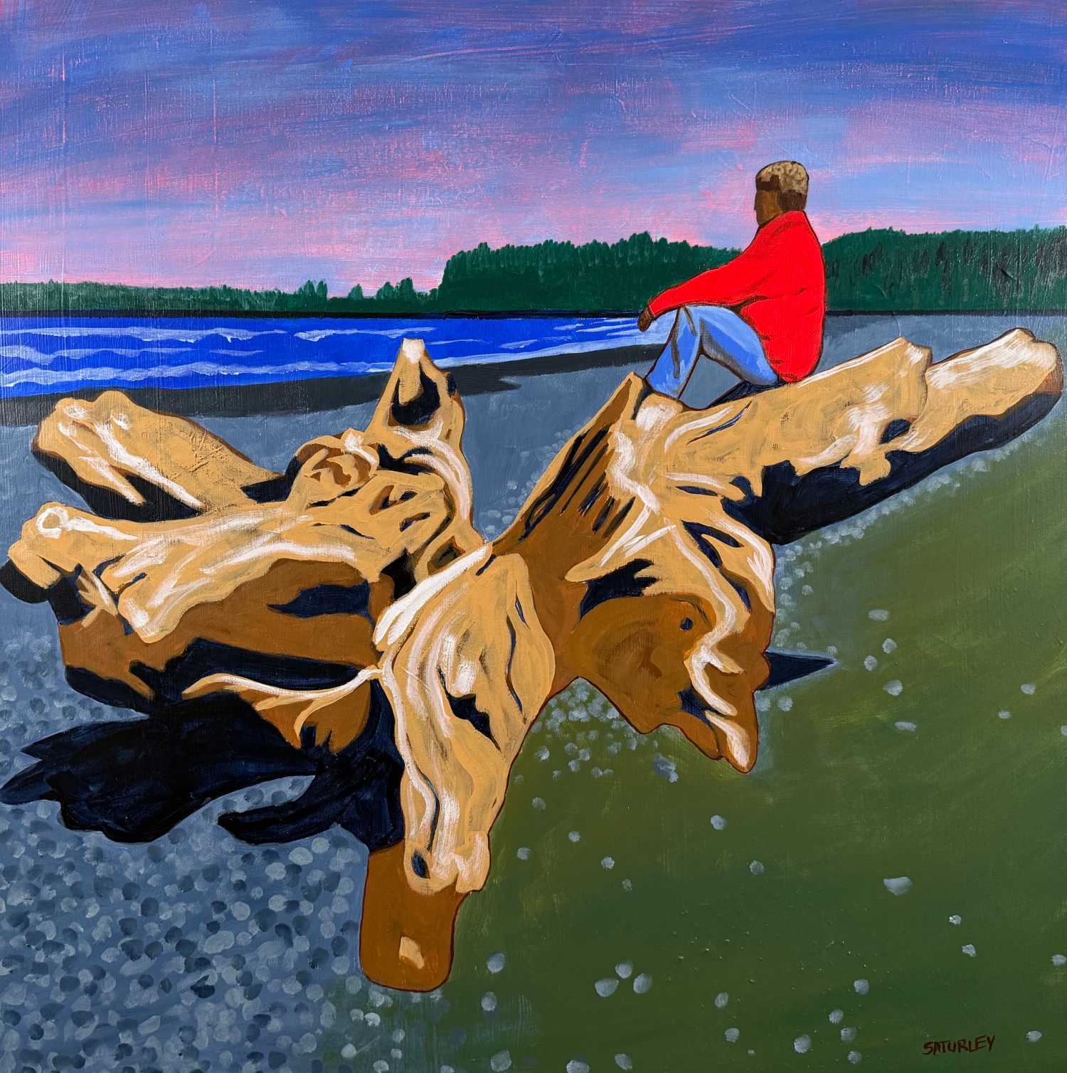 Painting West Coast Beaches