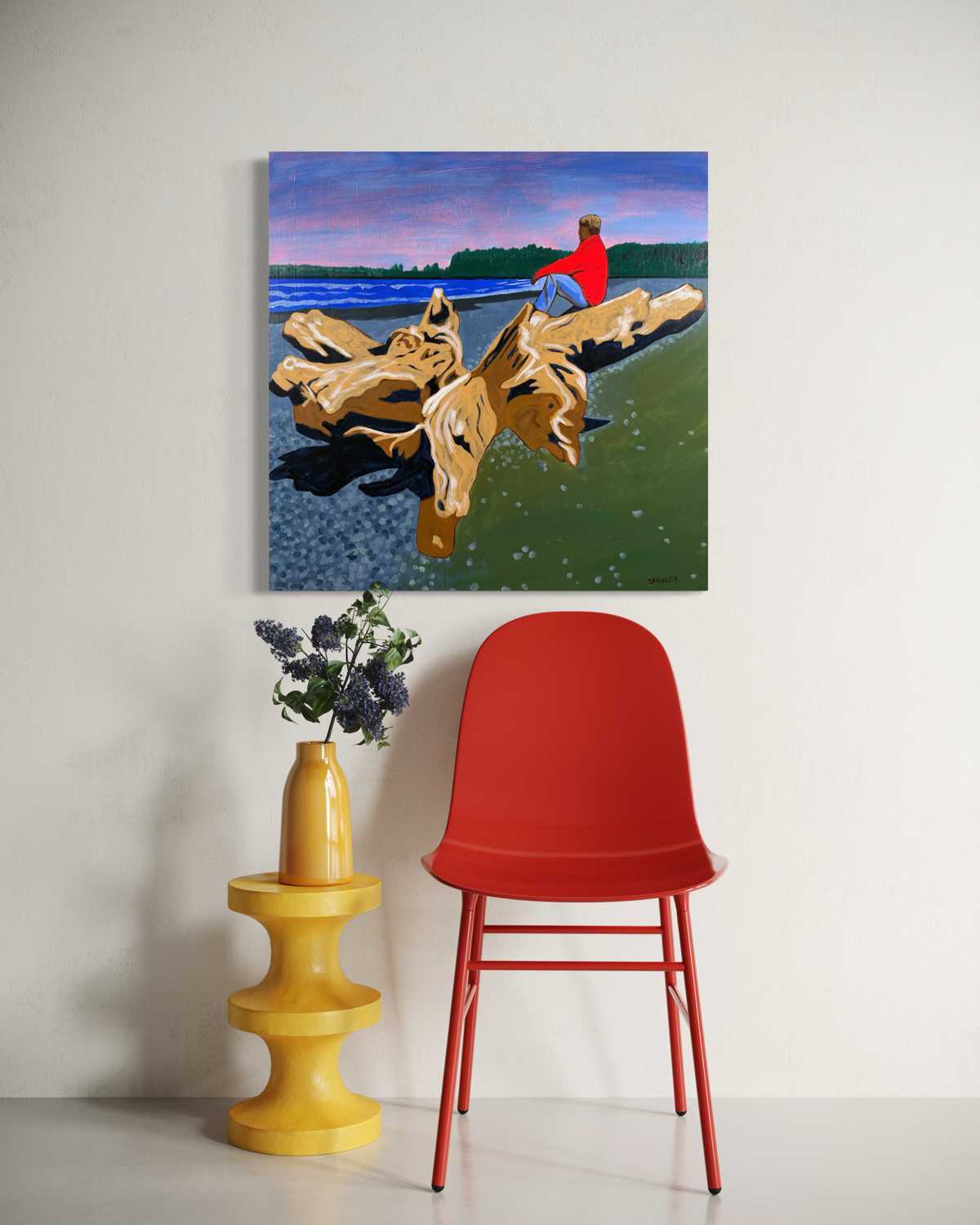 Painting West Coast Beaches