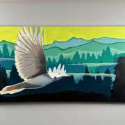 white raven painting White Raven Painting