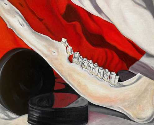 Skull and Bone Paintings