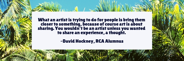 David Hockney quote