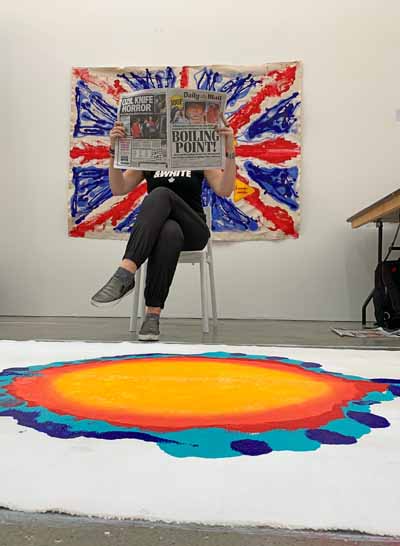 Taking on #Brexit - The Art of Brandy Saturley