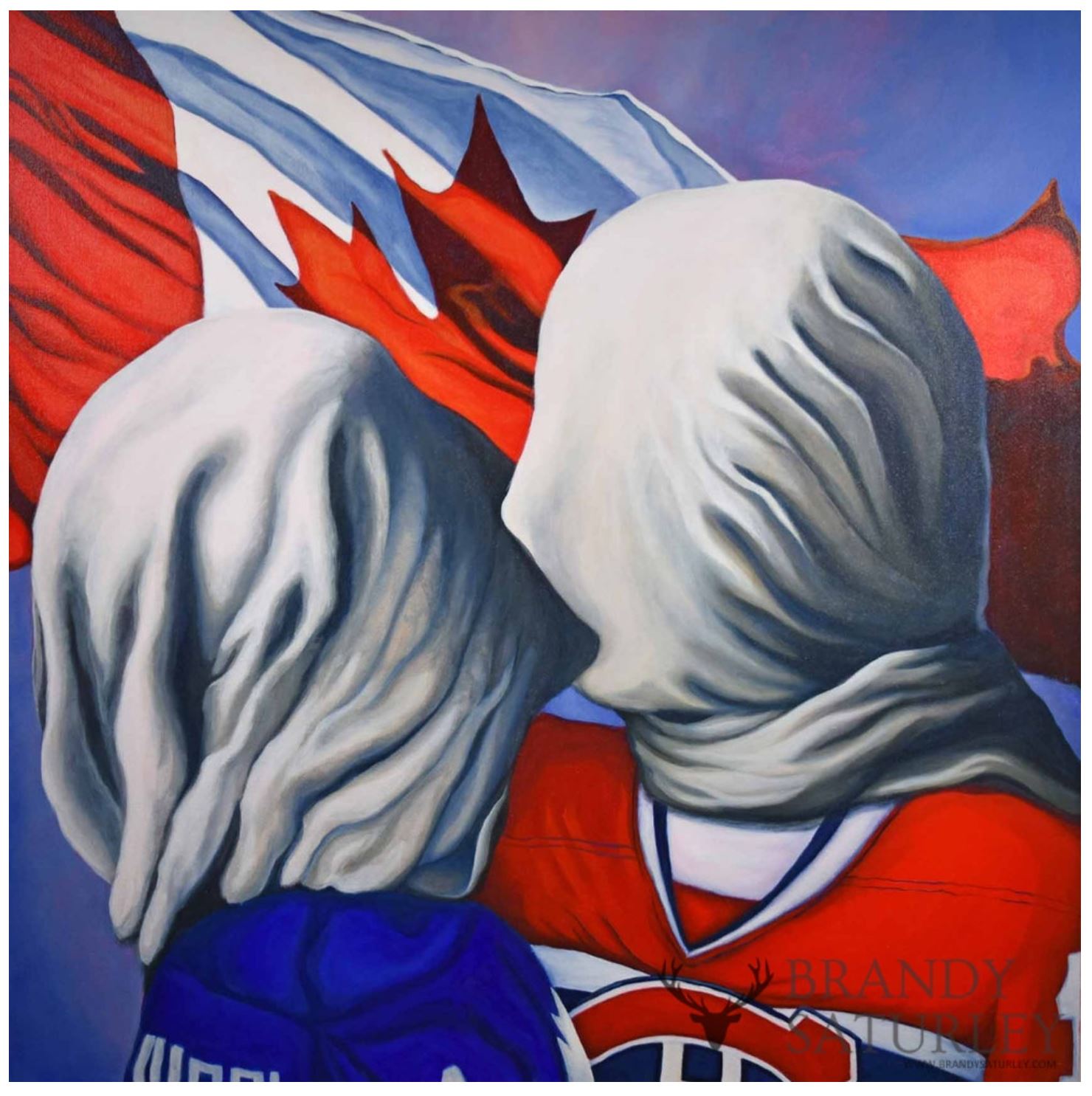 Canadian Flag Art